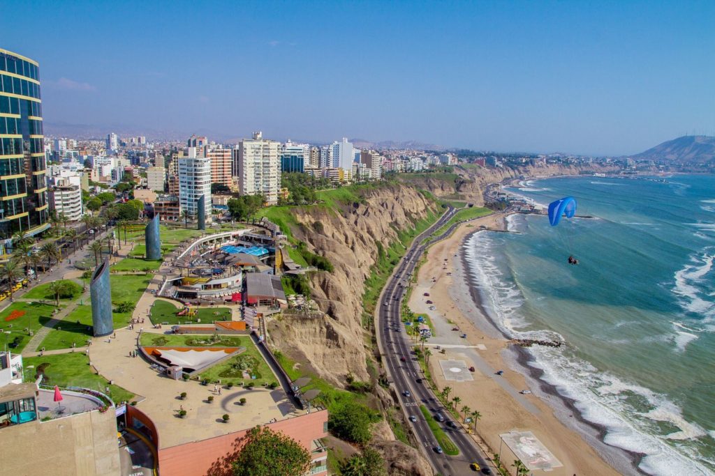 Pohled na Miraflores v Limě | pxhidalgo/123RF.com
