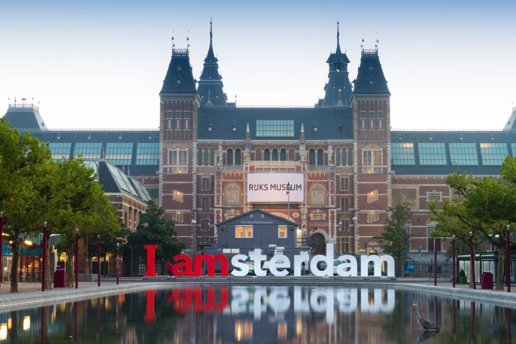 Rijks muzeum s nápisem IAMsterdam | dennisvdwater/123RF.com