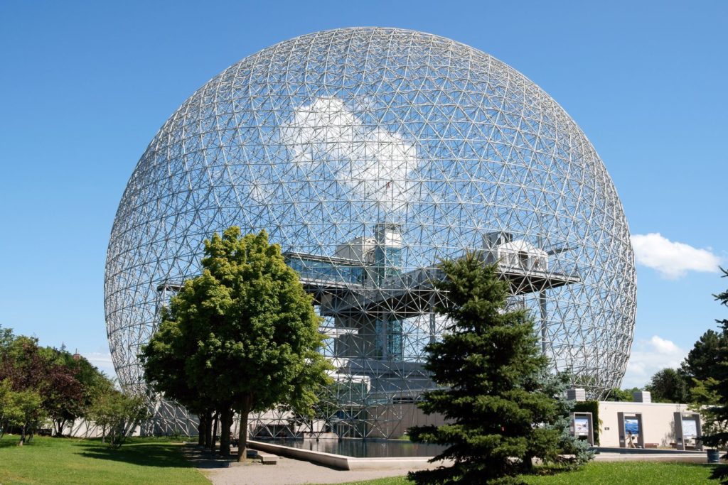 Pavilón Biosféra v Montrealu v Parc Jean-Drapeau | citylights/123RF.com
