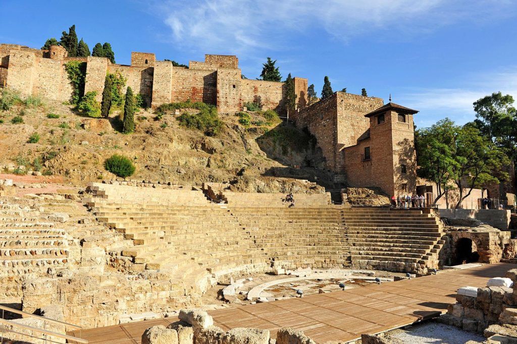 Římské divadlo pod Alcazabou v Málaze | joserpizarro/123RF.com