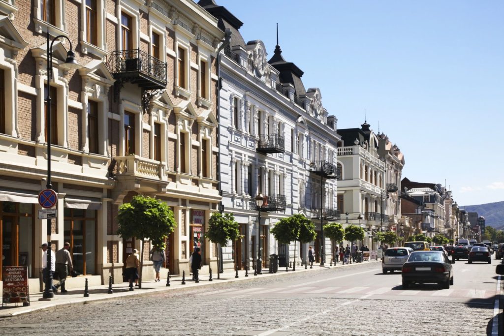 Agmashenebeli Avenue v Tbilisi | andreyshevchenko/123RF.com