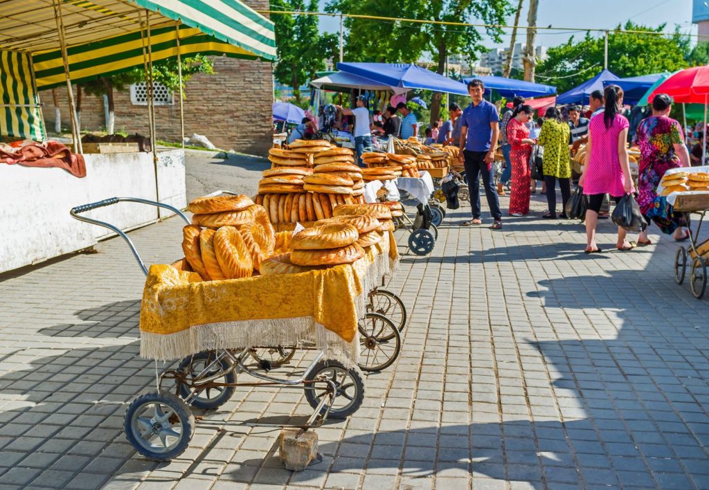 Chorsu Bazaar v Taškentu | efesenko84/123RF.com