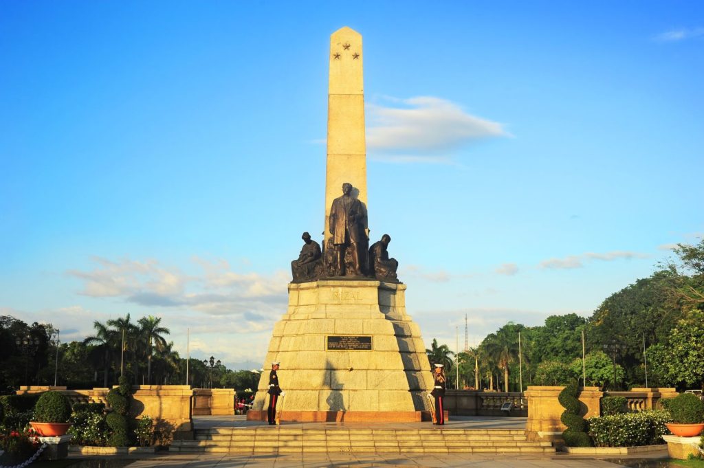 Pomník v Rizal parku v Manile na Filipínách | tykhyi/123RF.com