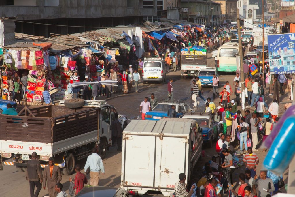 Trh Merkato v Addis Abebě | afhunta/123RF.com