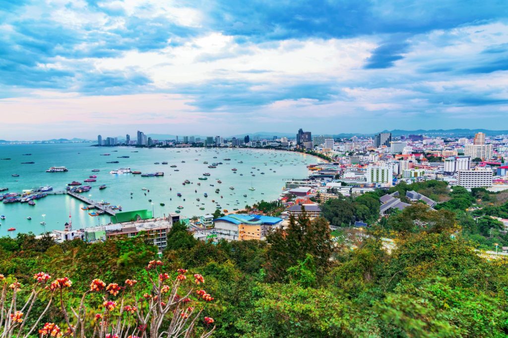 Pohled na Pattayu z kopce Pratumnak | asiastock/123RF.com
