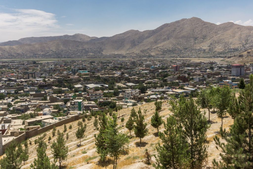 Pohled na město Kábul v Afghánistánu | pursche/123RF.com