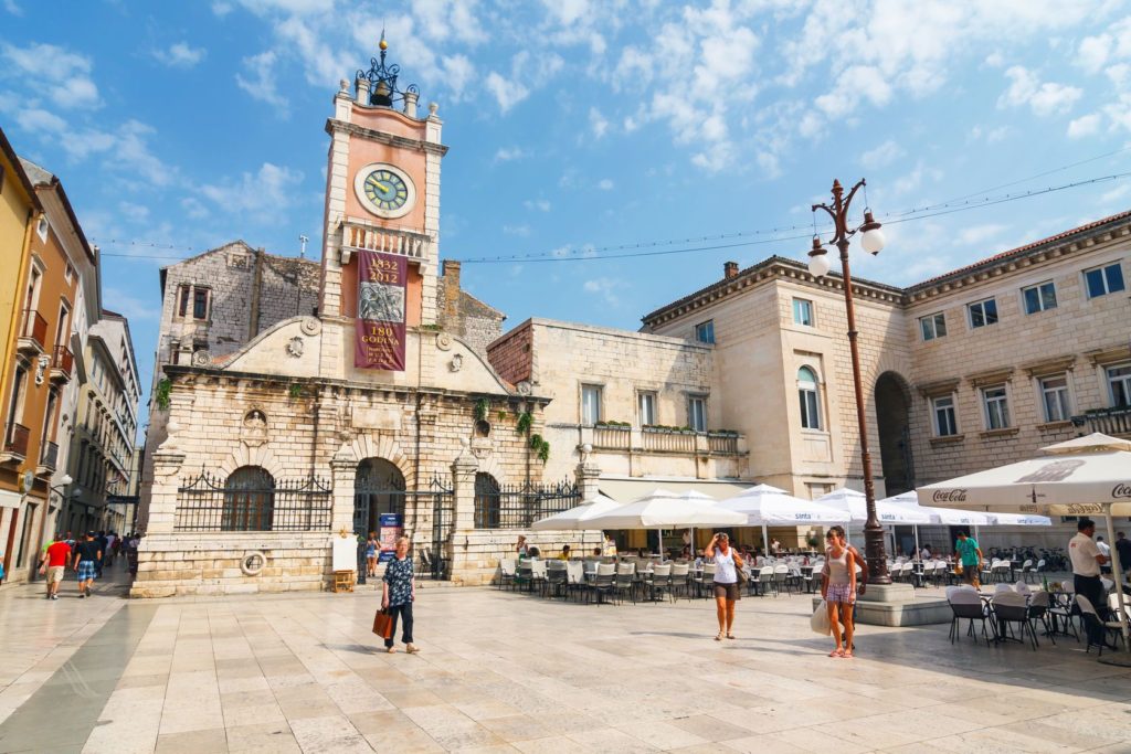 Národní náměstí v chorvatském Zadaru | dziewul/123RF.com